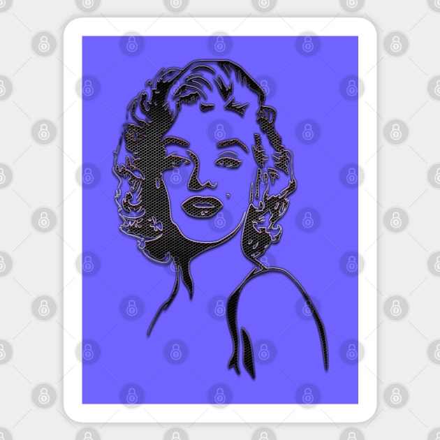 Norma Jeane II Sticker by Sinmara